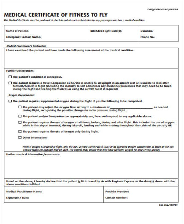 Fit To Fly Document Fit To Fly Document