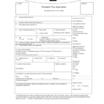 Netherlands Visa Application Form Pdf Fill Online Printable